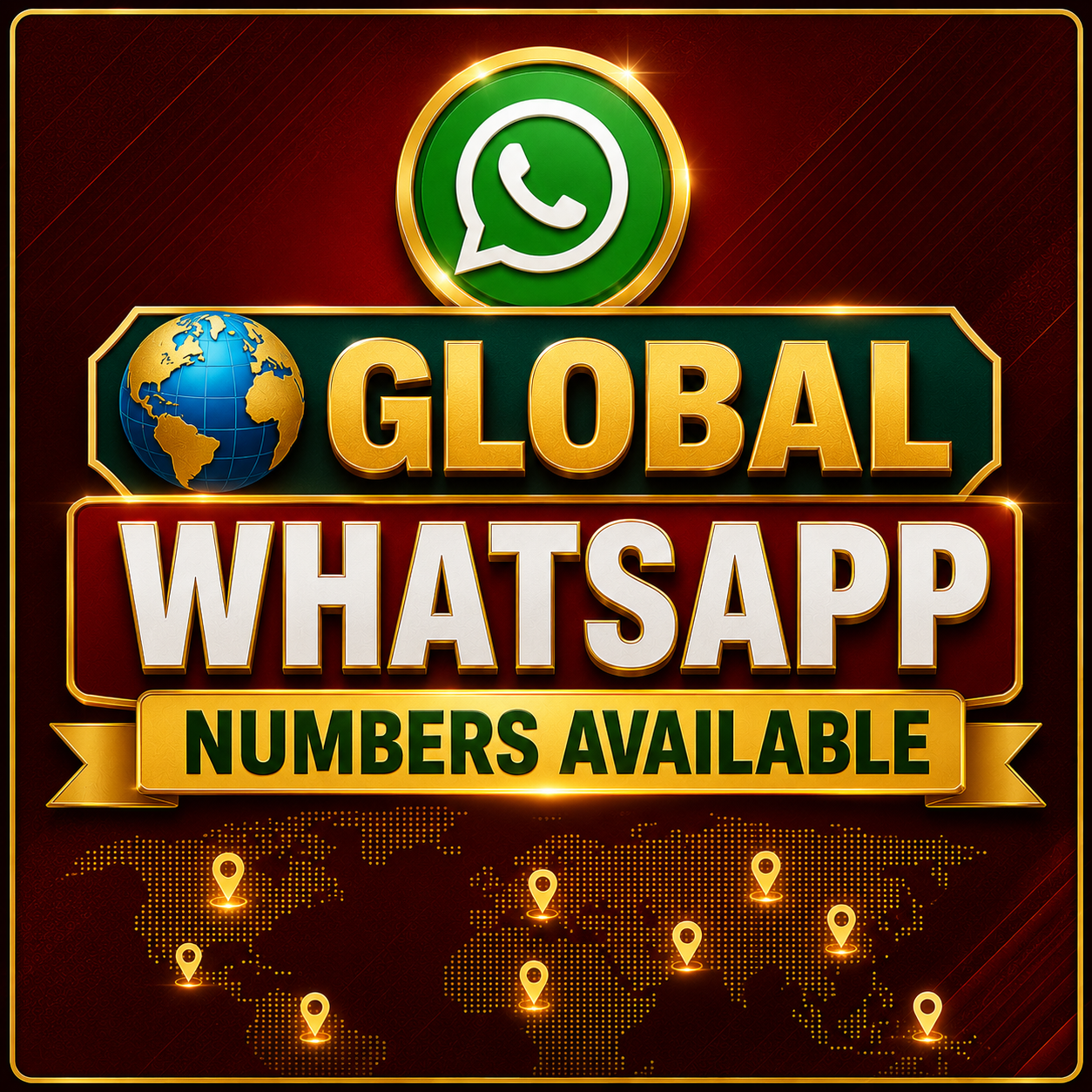 Buy WhatsApp Numbers – All Countries Available