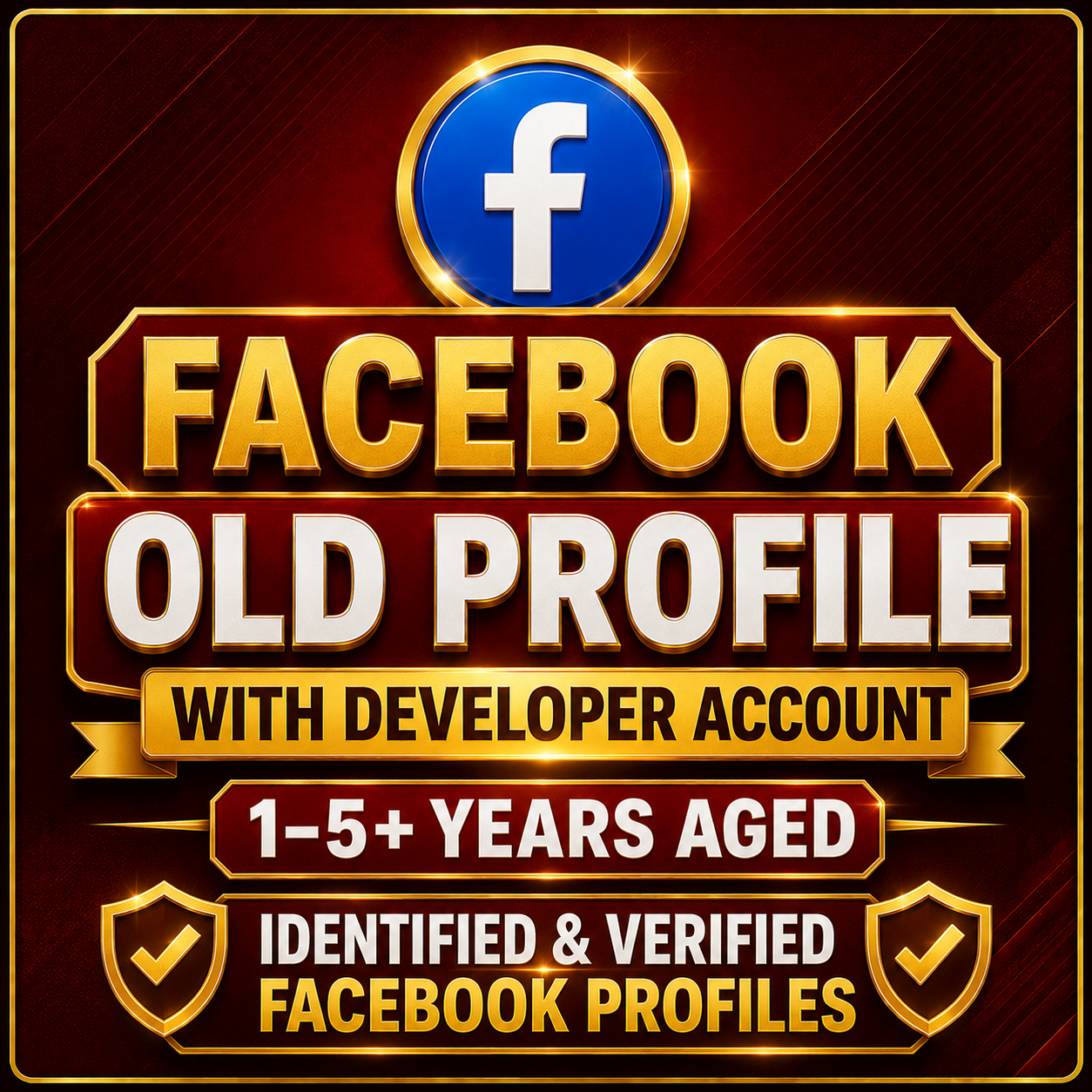 Buy Facebook Old Profile with Developer Account | 1–5+ Years Aged, Verified & Identified IDs