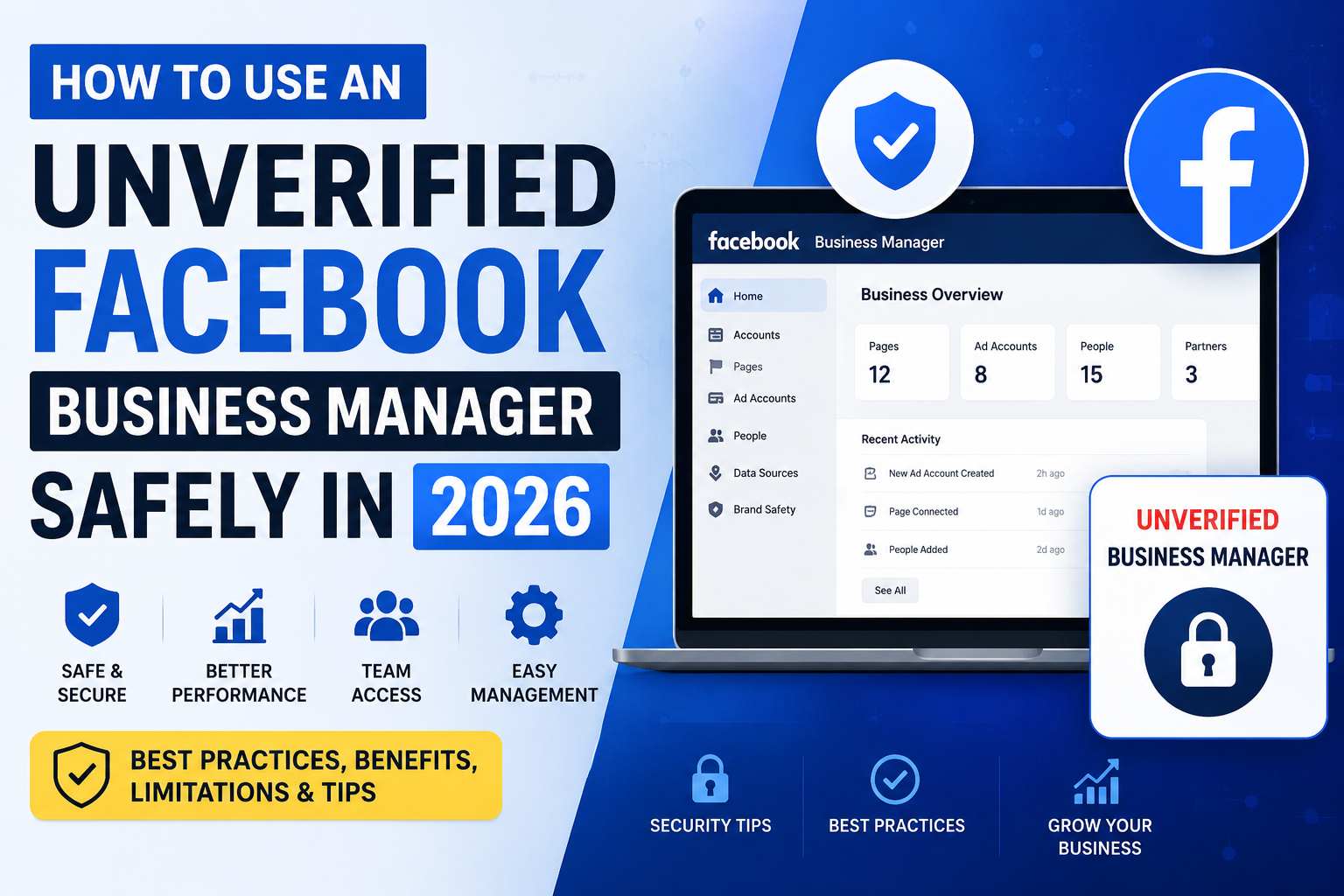 Unverified Facebook BM 2026: Benefits, Features & Why Marketers Use It