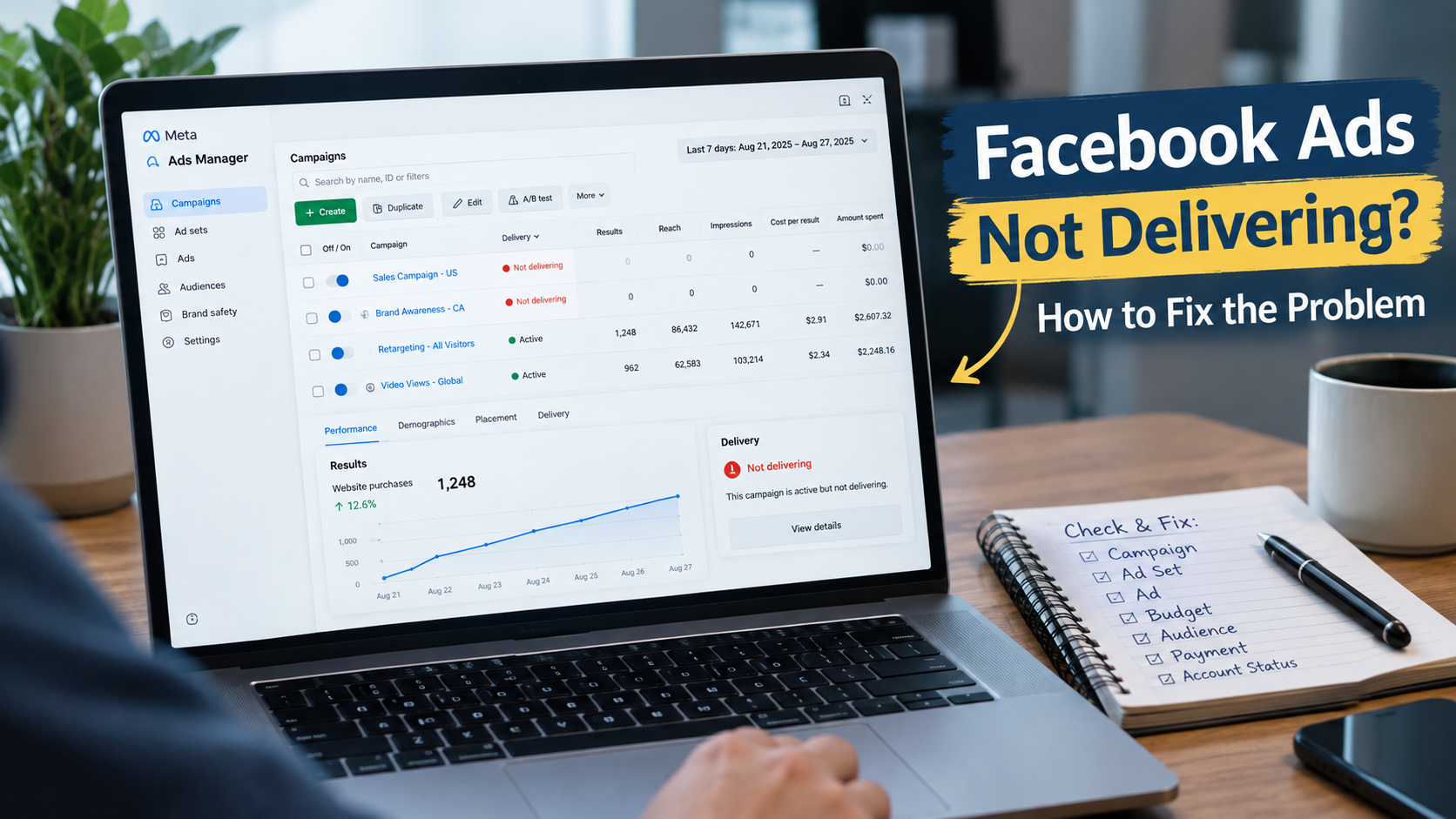 Facebook Ads Not Delivering How to Fix the Problem