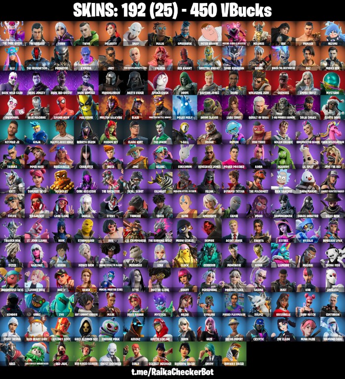 Fortnite Account ( PLAYSTATION / XBOX / PC / MOBILE / NINTENDO ) (LEVIATHAN AXE, CANDY AXE, REAPER AXE, RED KNIGHT, NINJA, NEW STW) (192 Skins)