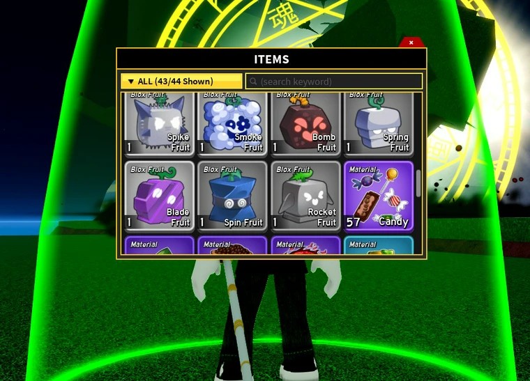 [HANDLEVELED] 2325 LVL+DOUGH 79 Mastery+20 FRUITS+1.7kk BELI+Dark Step 538+Other Things