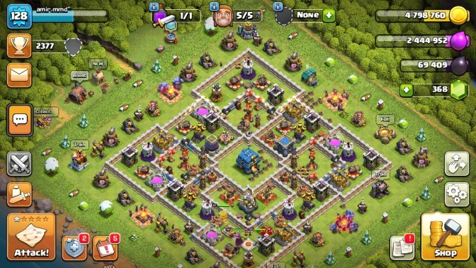 TH12| LVL128| Heroes(K47 Q50 W20)| BM8| War Stars568| Highest3422|F822