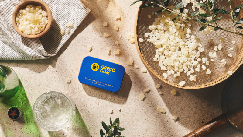 Greco Gum branding case study