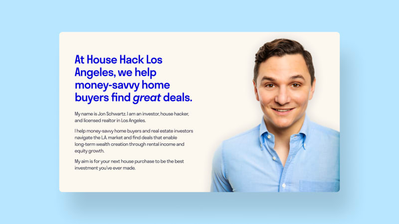 House Hack Los Angeles branding case study