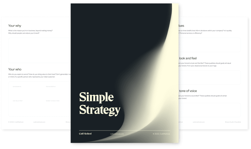 DIYing your brand strategy? Get this.