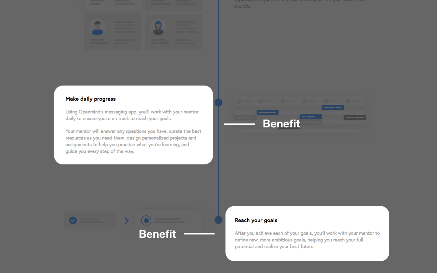 Facebook Ads section of Drip's homepage