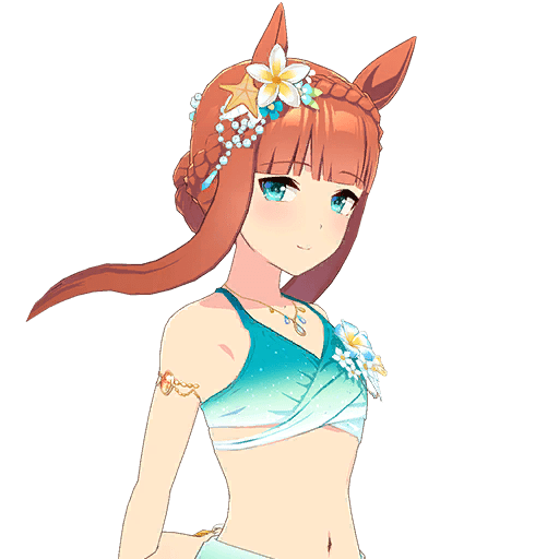 [波間のエメラルド]サイレンススズカ