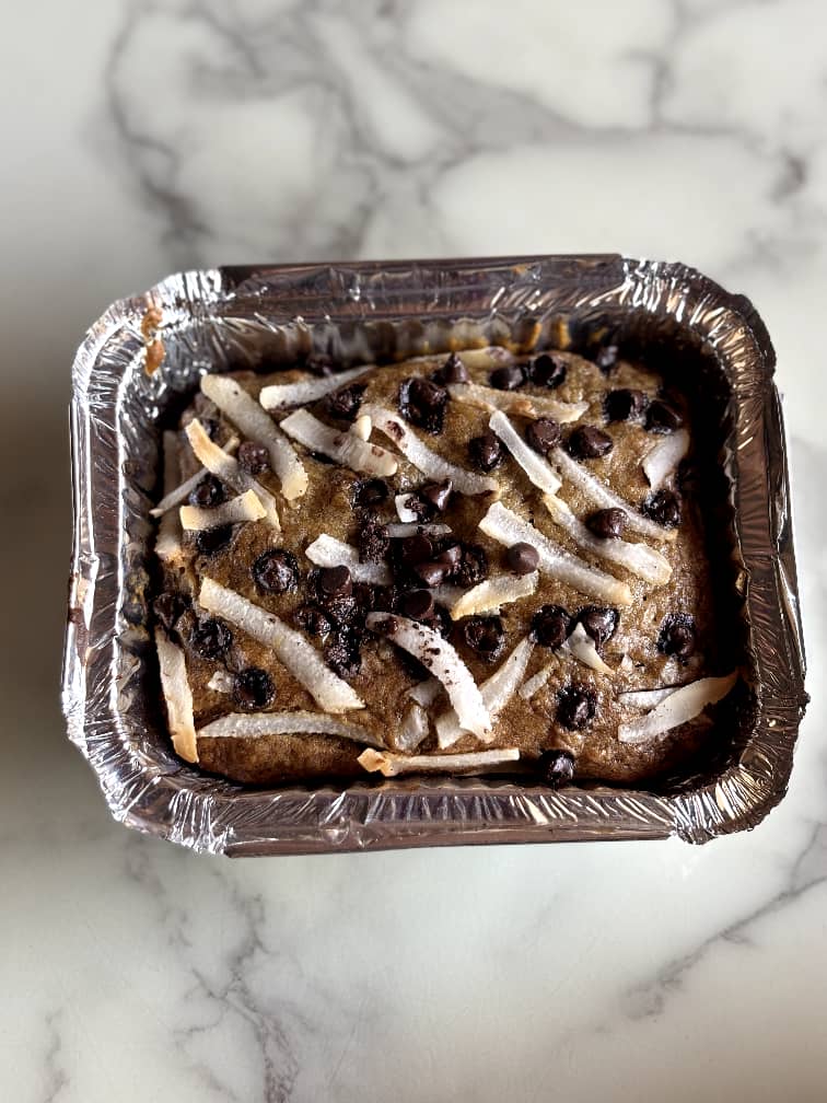 Chocolate Chip Choconana Loaf