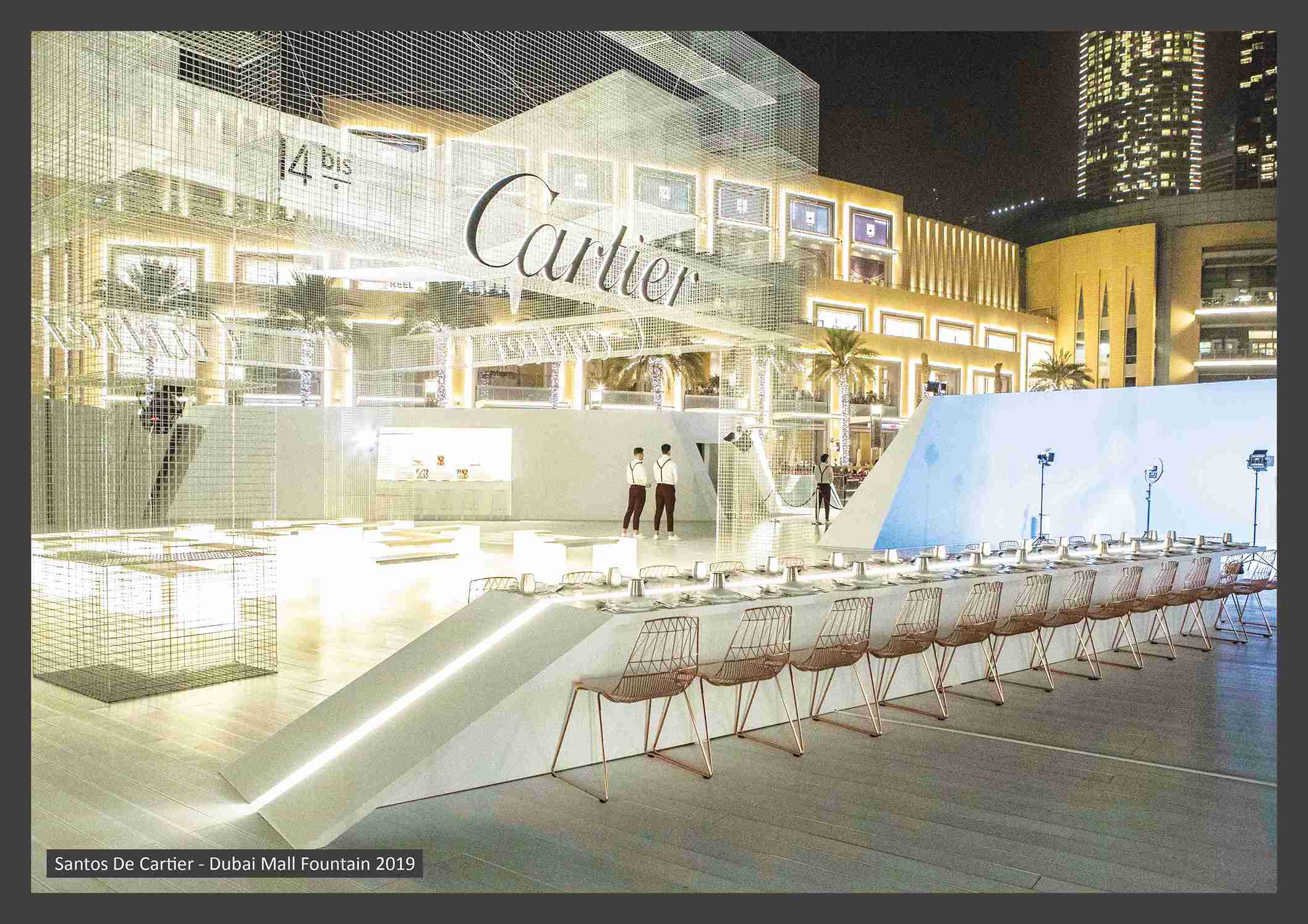 Cartier exhibition display by Unigraf UAE
