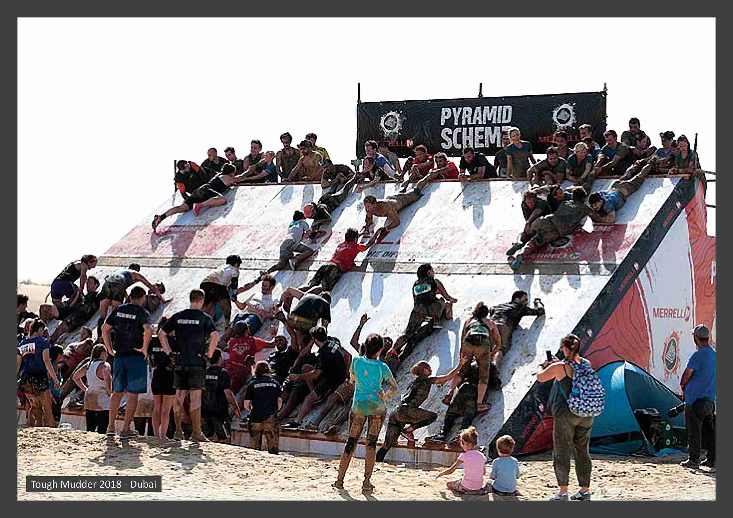 Tough Mudder event build-up by Unigraf UAE