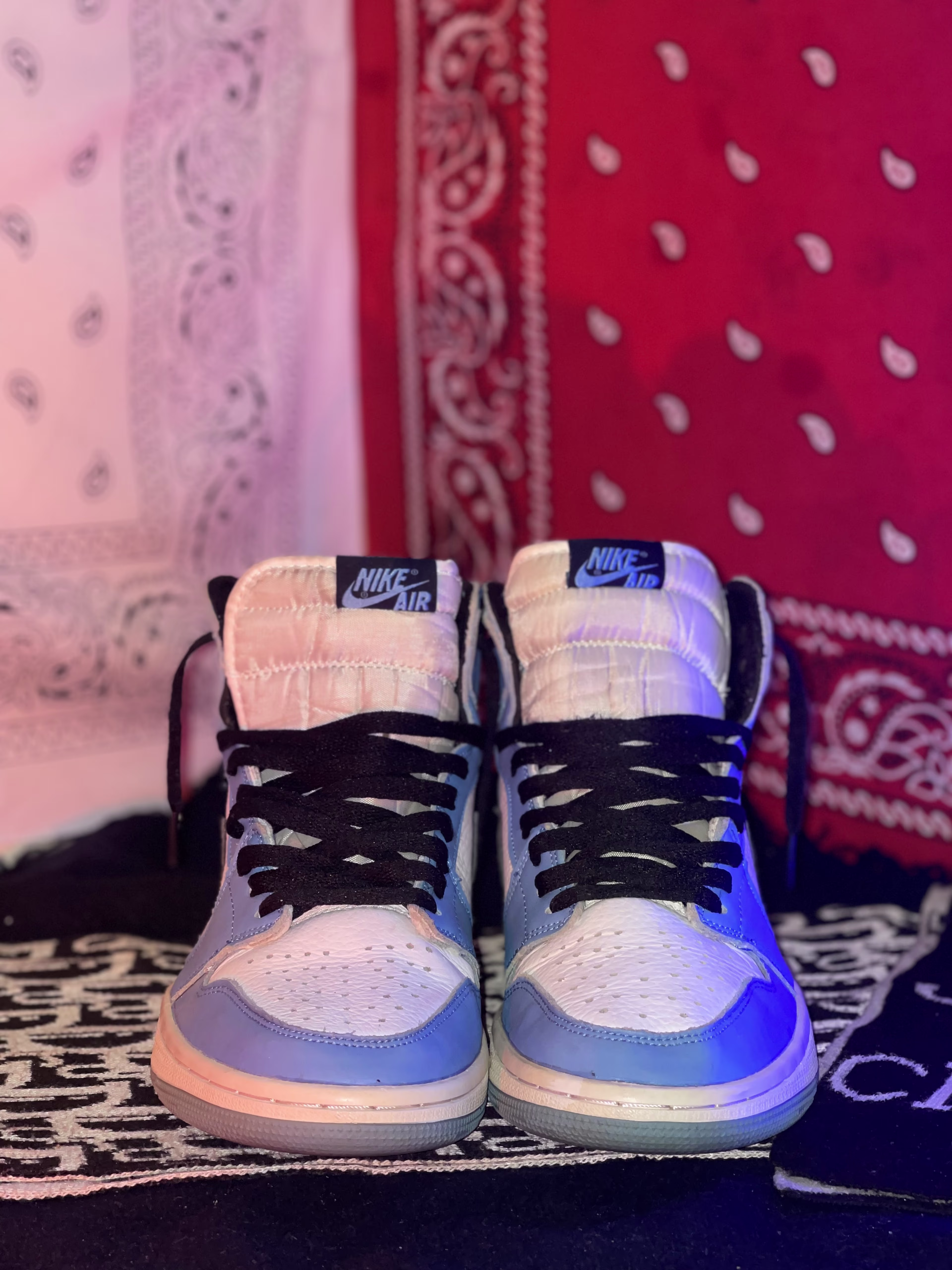 Jordan Jordan 1 high university blue - 9/10 Preloved basketball in Pakistan
