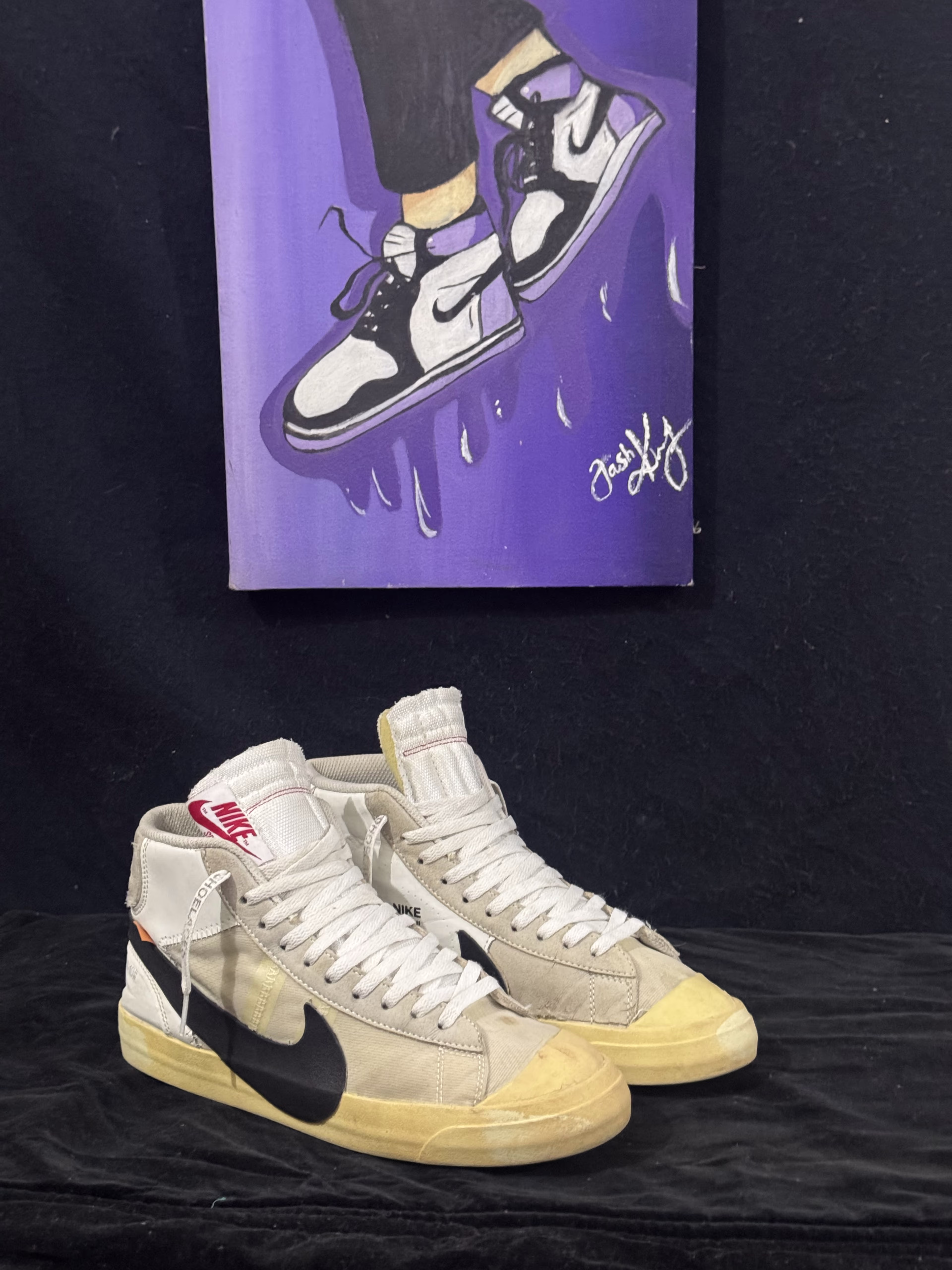 Off White Nike blazer x off wht - 9/10 Preloved formal in Pakistan