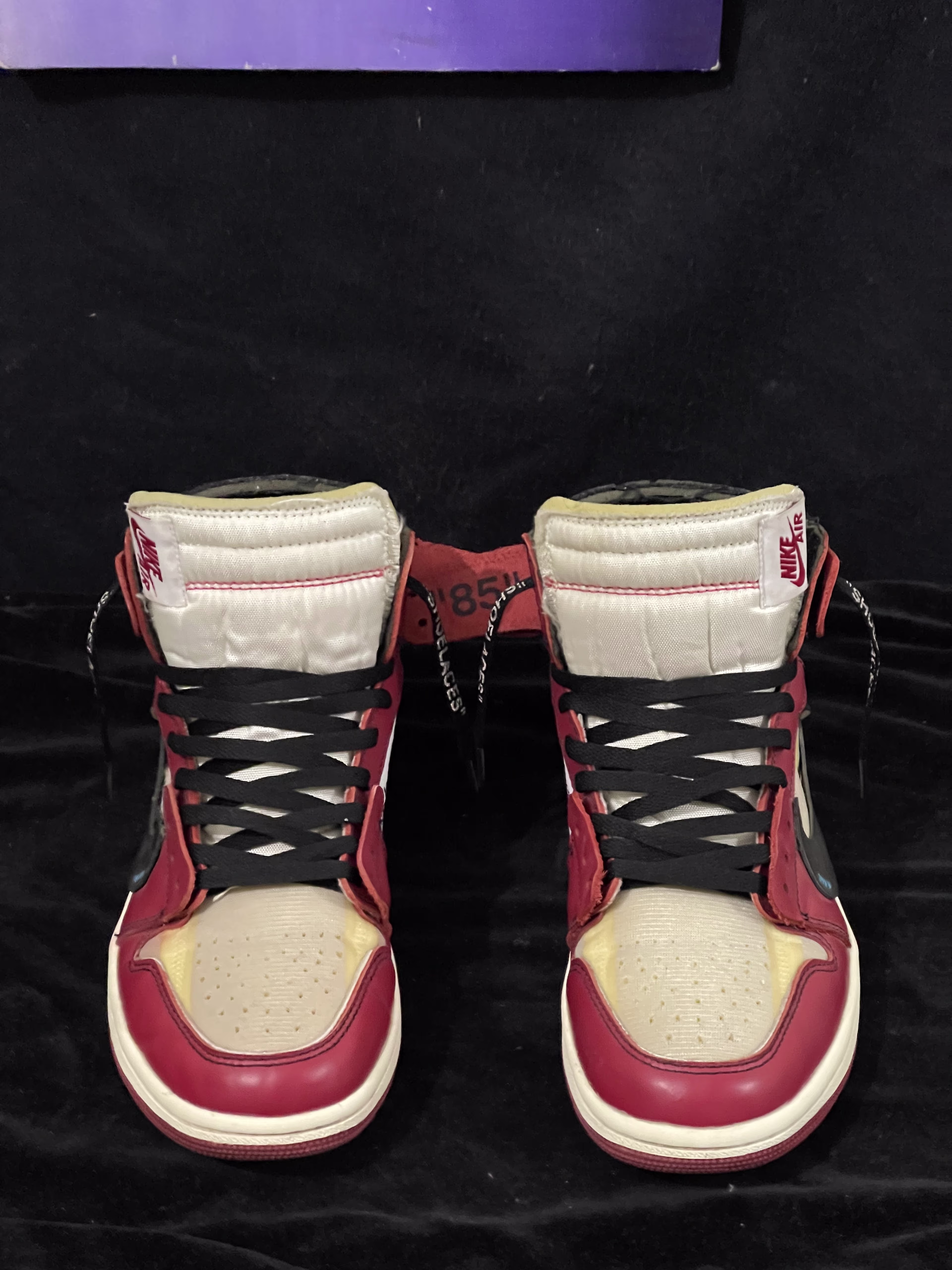 Off White Jordan 1 high c off wht chicago - 9/10 Preloved luxury in Pakistan
