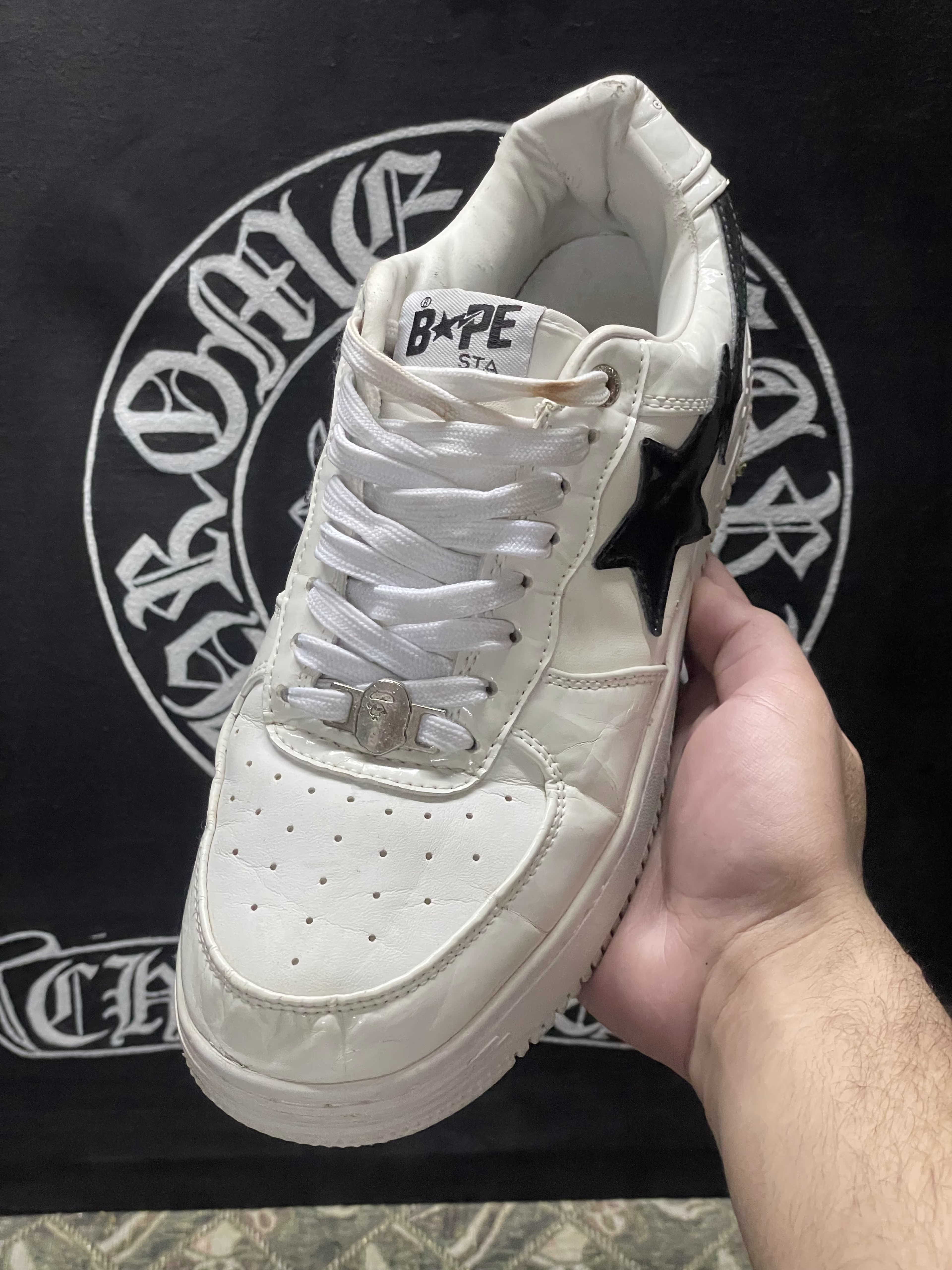 Other Balesta white patent black - 9/10 Preloved formal in Pakistan