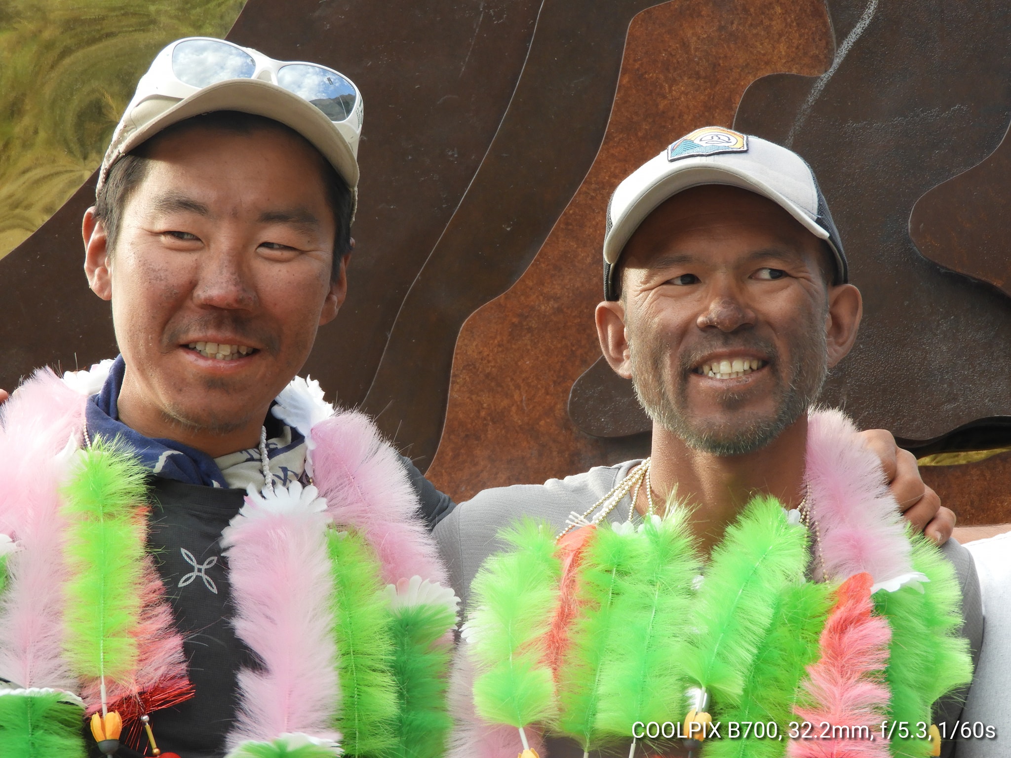 HAYRIDE KAZUYA AND KENRO NAKAJIMA after summit