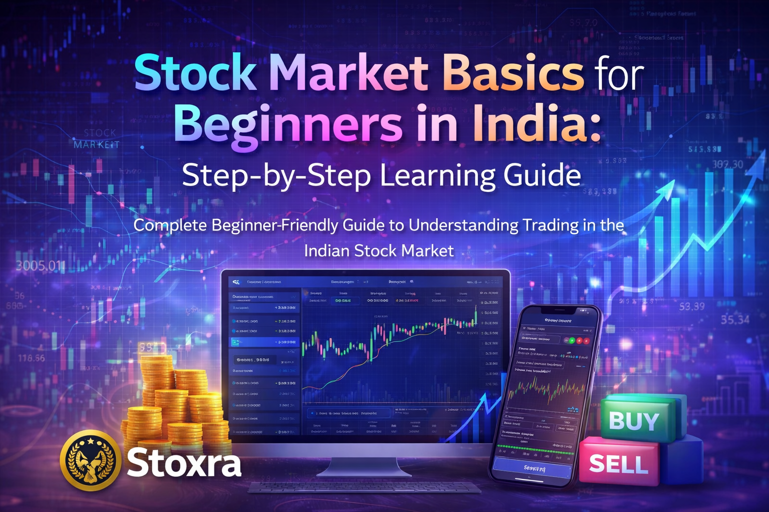 Stock Market Basics for Beginners in India: Step-by-Step Learning Guide