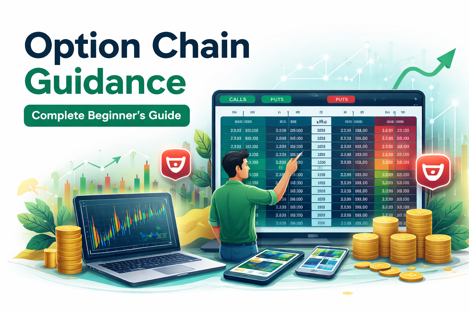 How to Read Option Chain Data for NIFTY Trading (Beginner Guide)