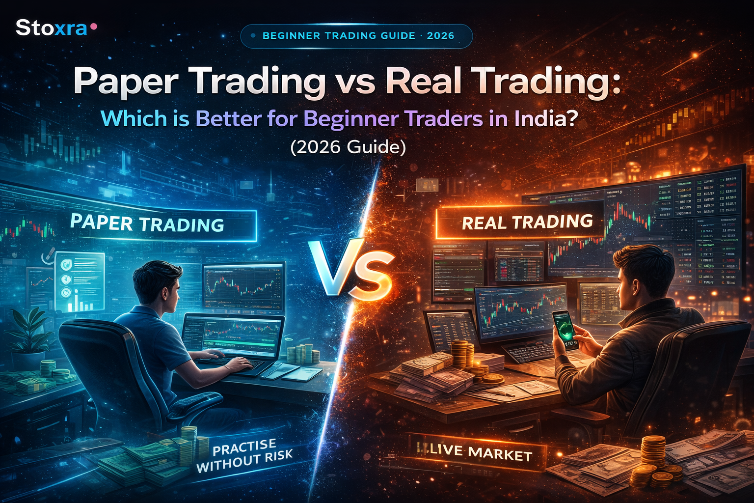 Paper Trading vs Real Trading: Which is Better for Beginner Traders in India? (2026 Guide)