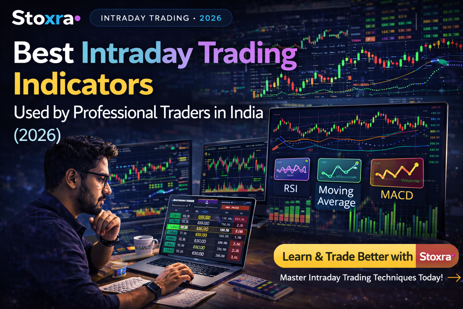 Best Intraday Trading Indicators Used by Professional Traders in India (2026)