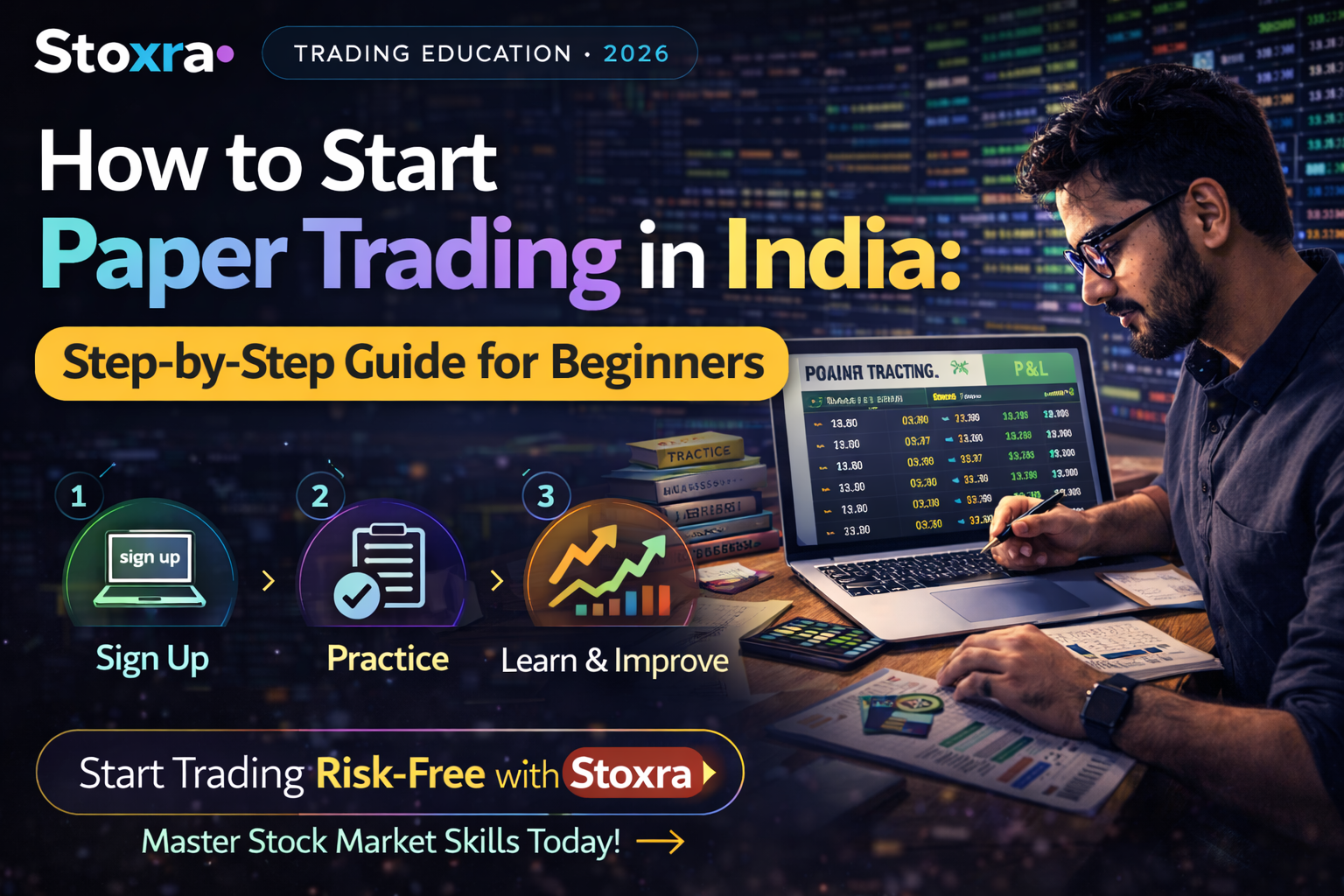 How to Start Paper Trading in India: Step-by-Step Guide for Beginners (2026)