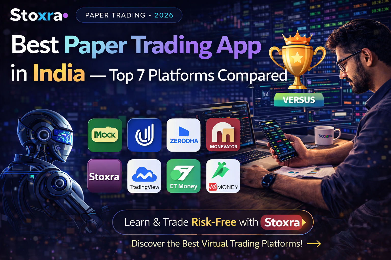Best Paper Trading App in India — Top 7 Platforms Compared