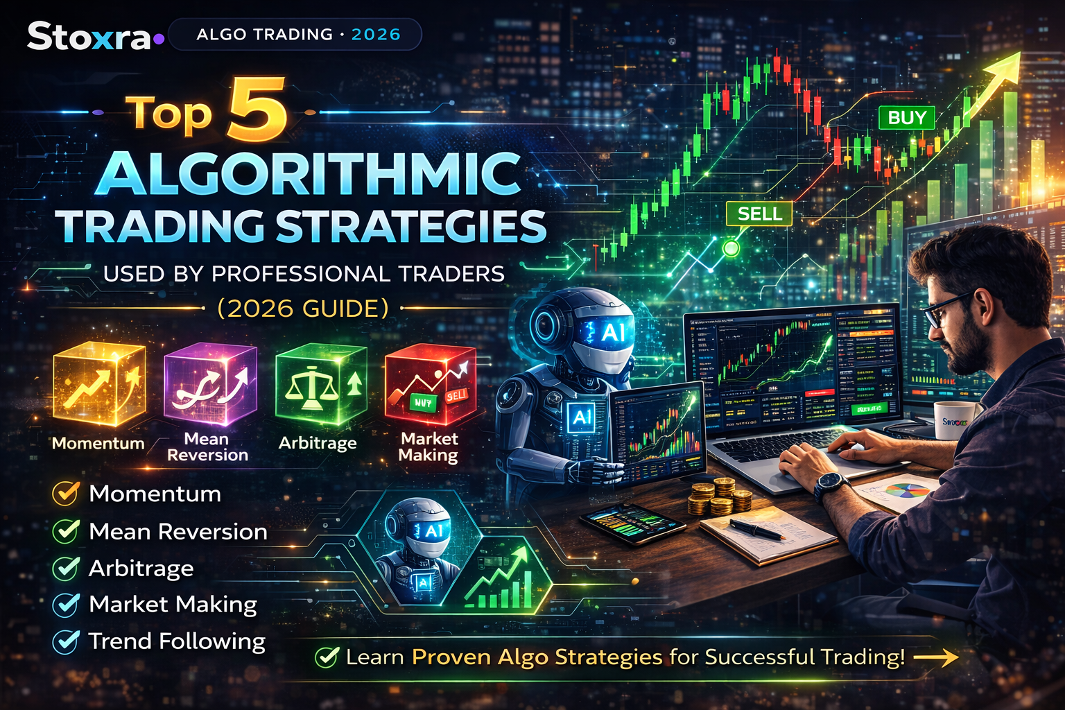Top 5 Algorithmic Trading Strategies Used by Professional Traders
