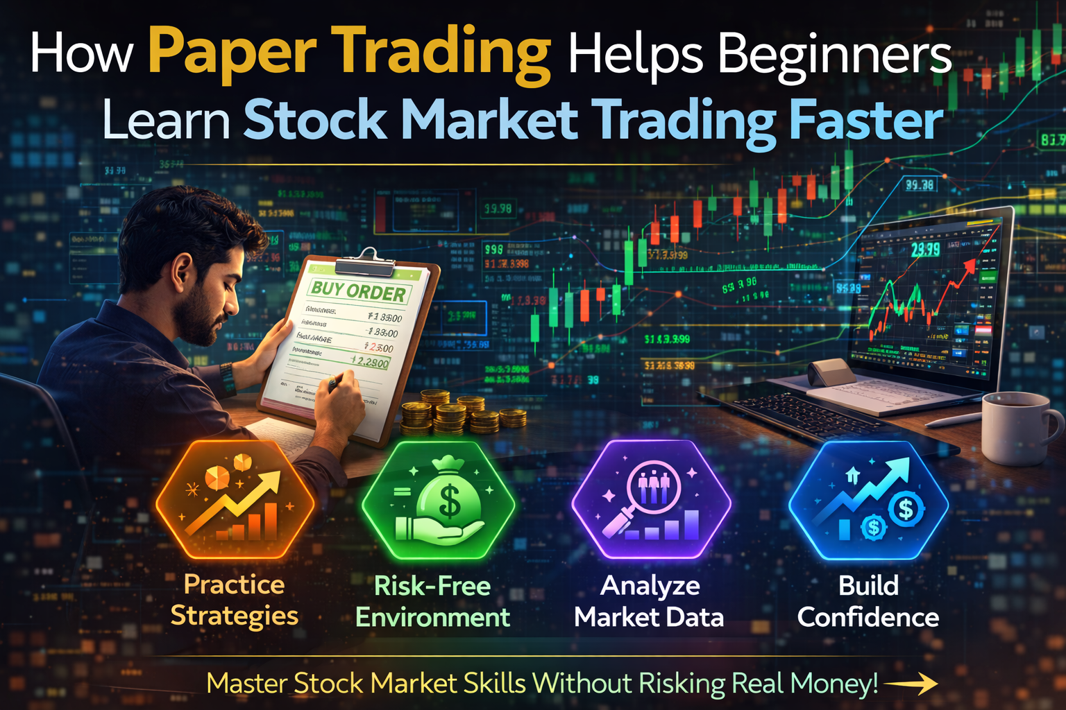 How Paper Trading Helps Beginners Learn Stock Market Trading Faster