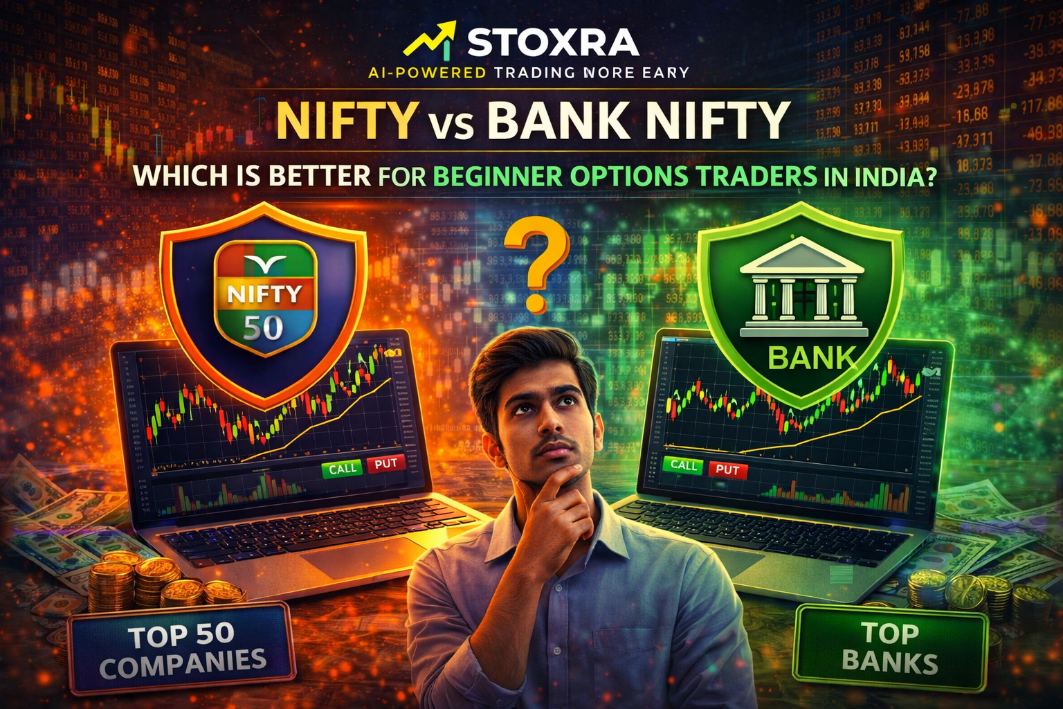 Nifty vs Bank Nifty — Which Is Better for Beginner Options Traders in India?