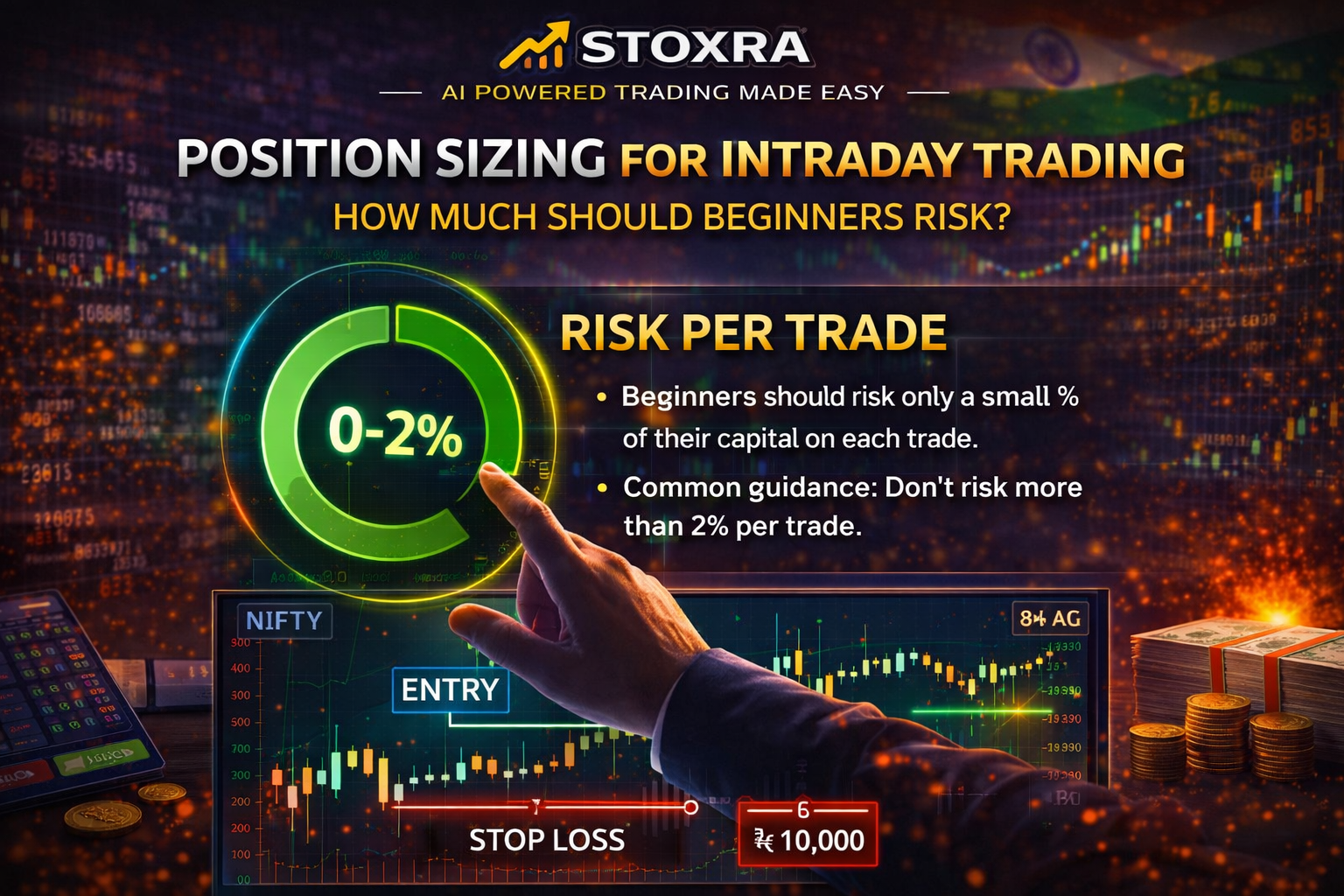 Position Sizing for Intraday Trading: How Much Should Beginners Risk?