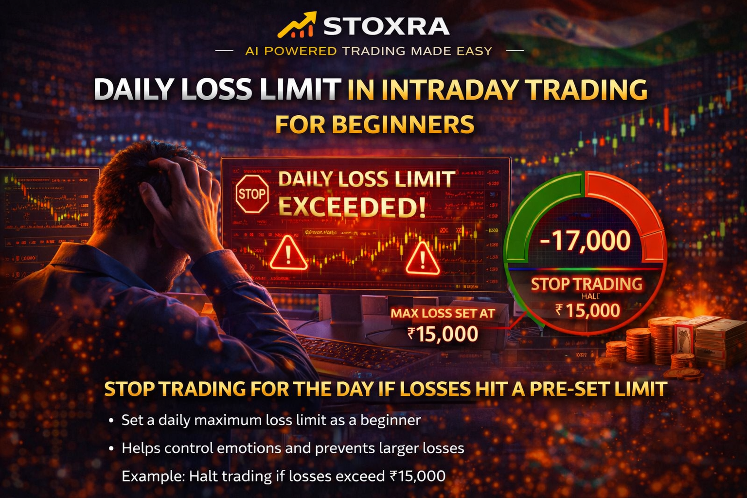Daily Loss Limit in Intraday Trading for Beginners