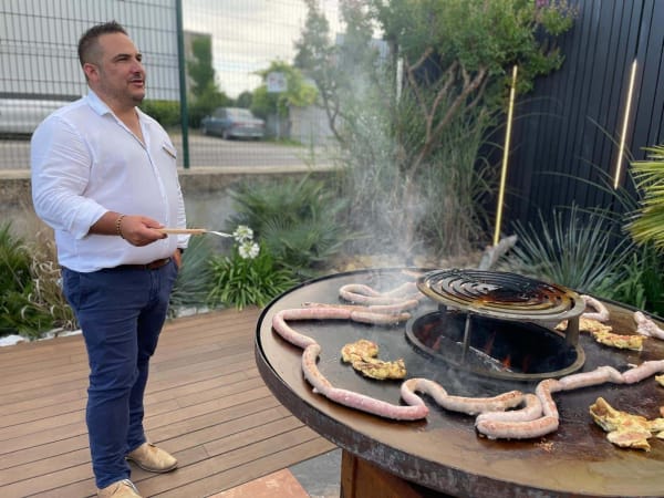 Brasero Brazir : les grillades d'automne en plein air