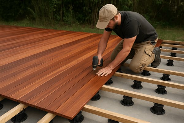 Terrasse bois : Le choix des matériaux et la pose par un pro