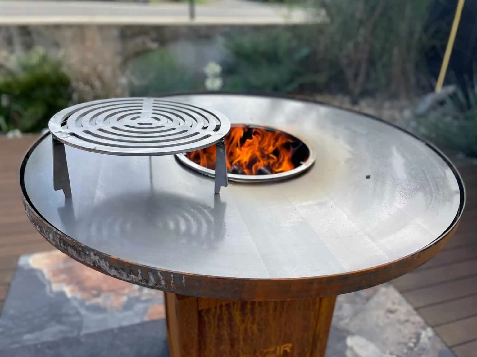 Brasero Brazir : les grillades d'automne en plein air