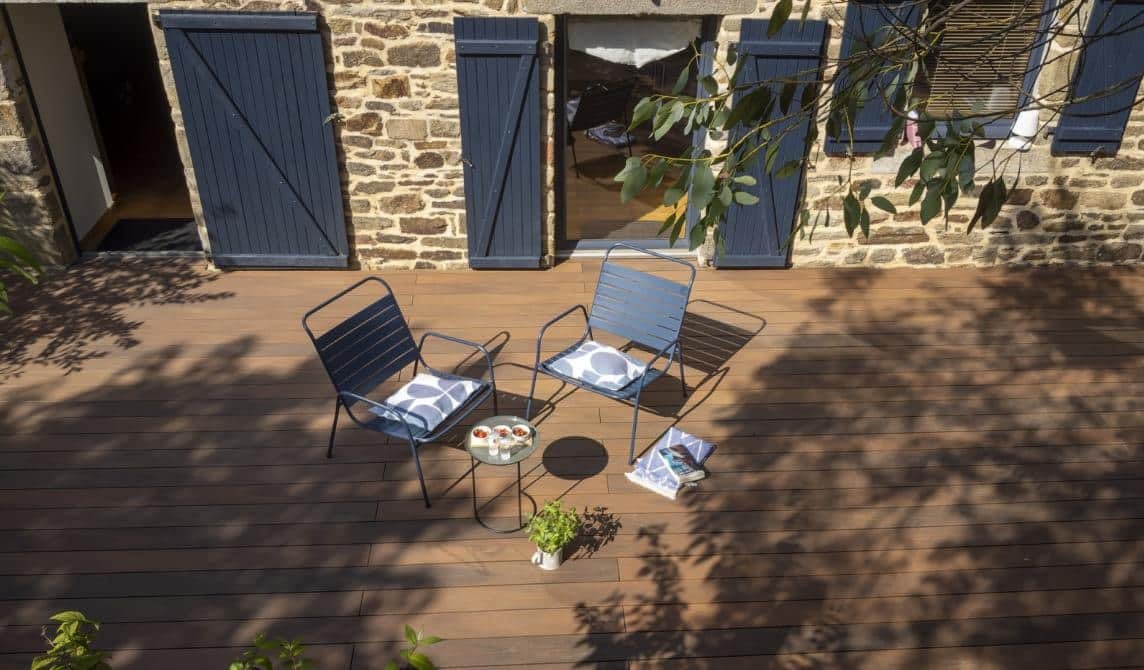 Terrasse composite Silvadec Ipé Élégance, durabilité