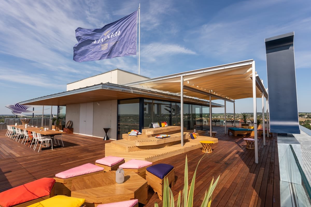 Terrasse en Merbau à Martell (Cognac) – 800 m²