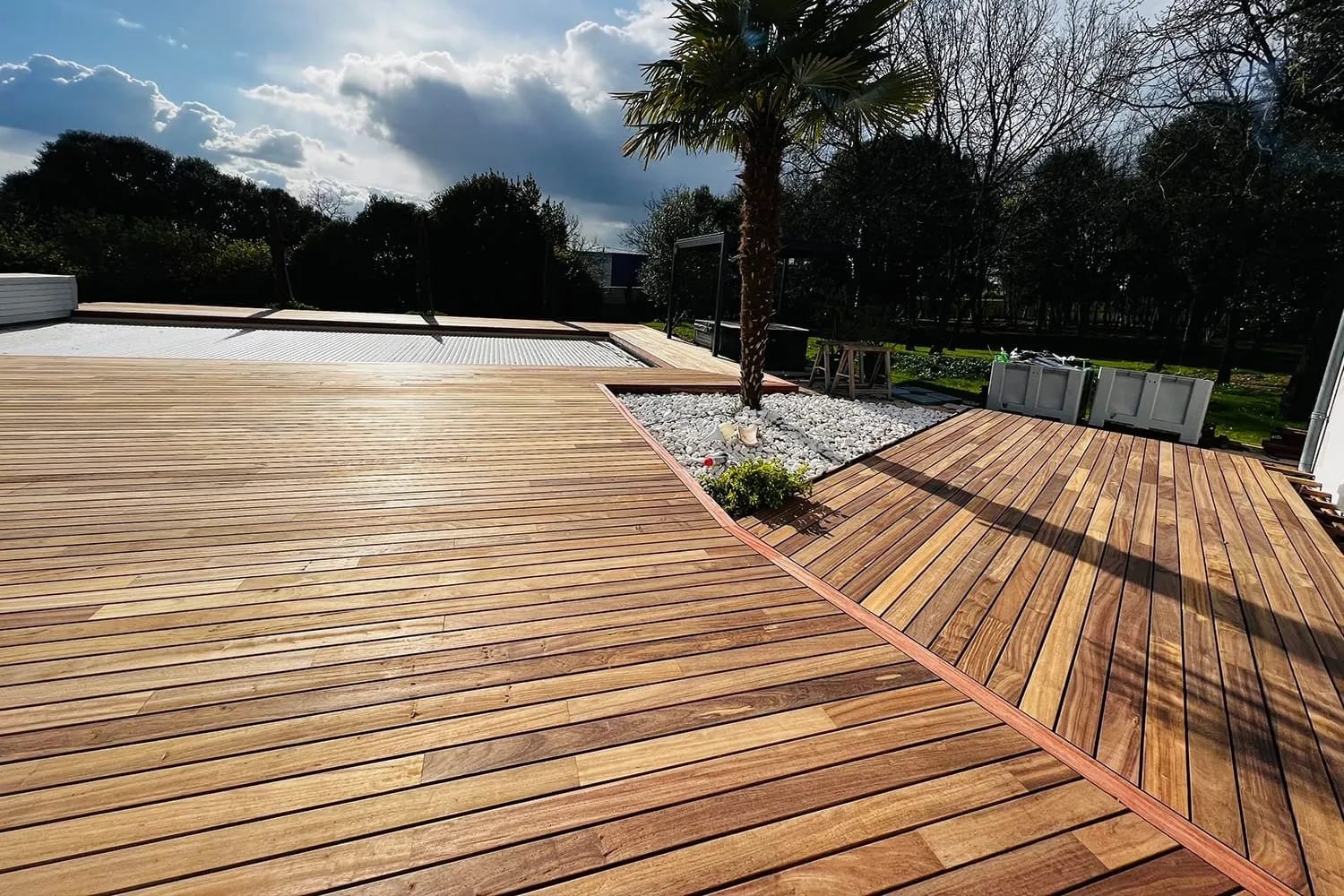Finitions de terrasse