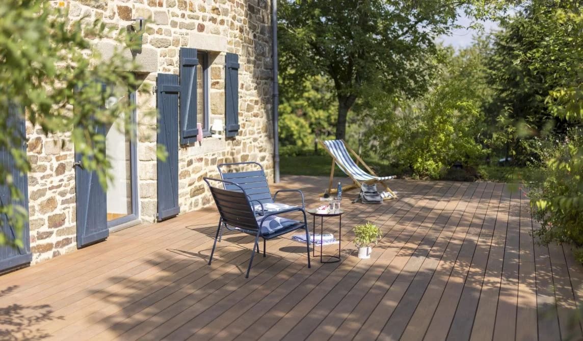 Terrasse Silvadec IPE