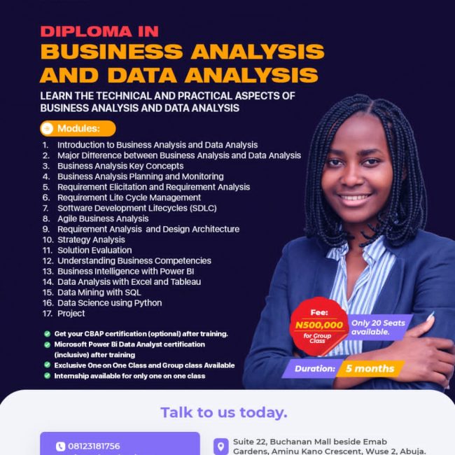 Business Analysis Training in Abuja