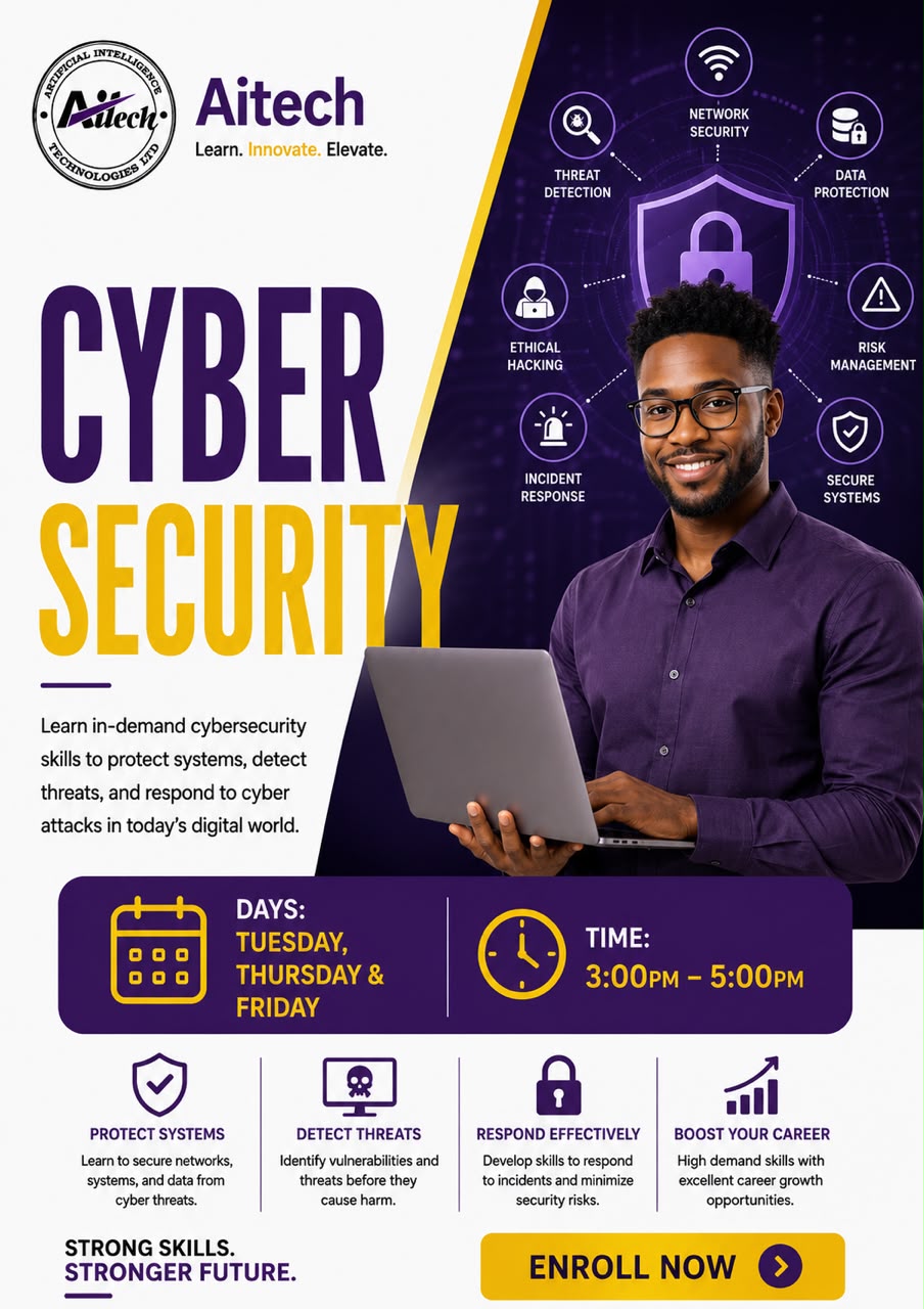 Why Learn Cybersecurity with AITECH in Abuja
