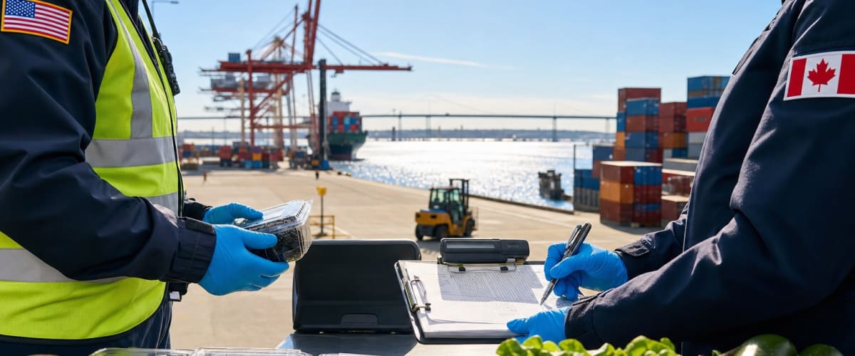 Seguridad alimentaria en Norteamérica: FSMA 204, CFIA, FSVP 2026