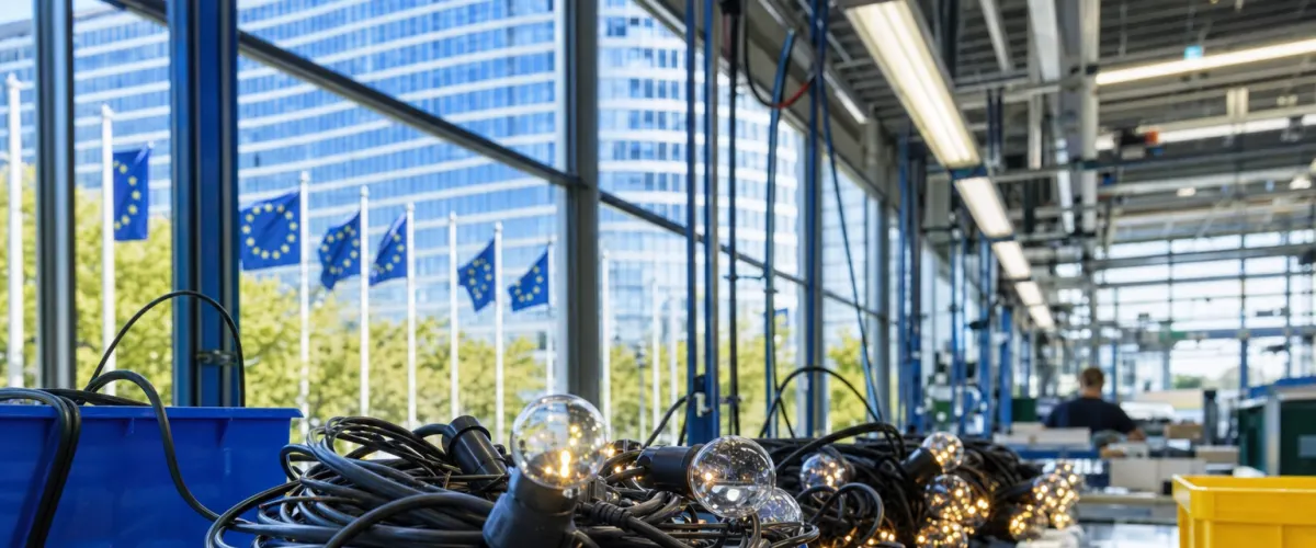 EU: 9 recalls in Oct 2026 on lighting chains: what importers must do