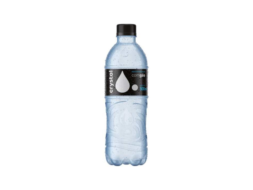 Agua Crystal Com Gas 500 ml