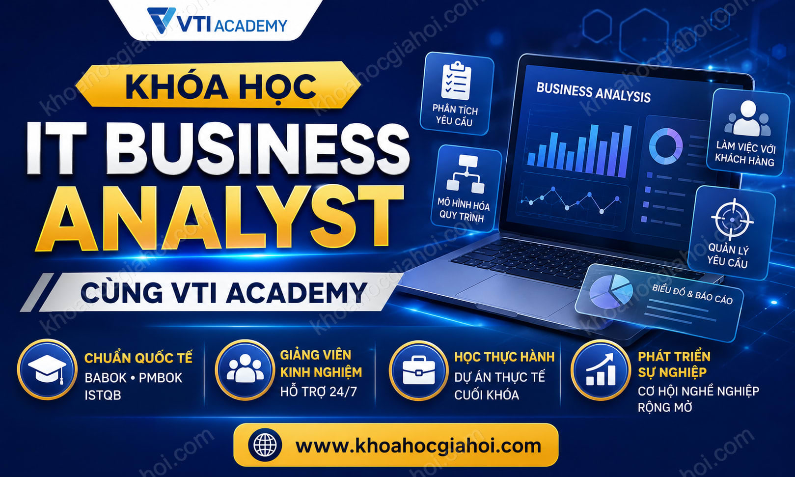 Khóa Học IT Business Analyst Cùng VTI Academy