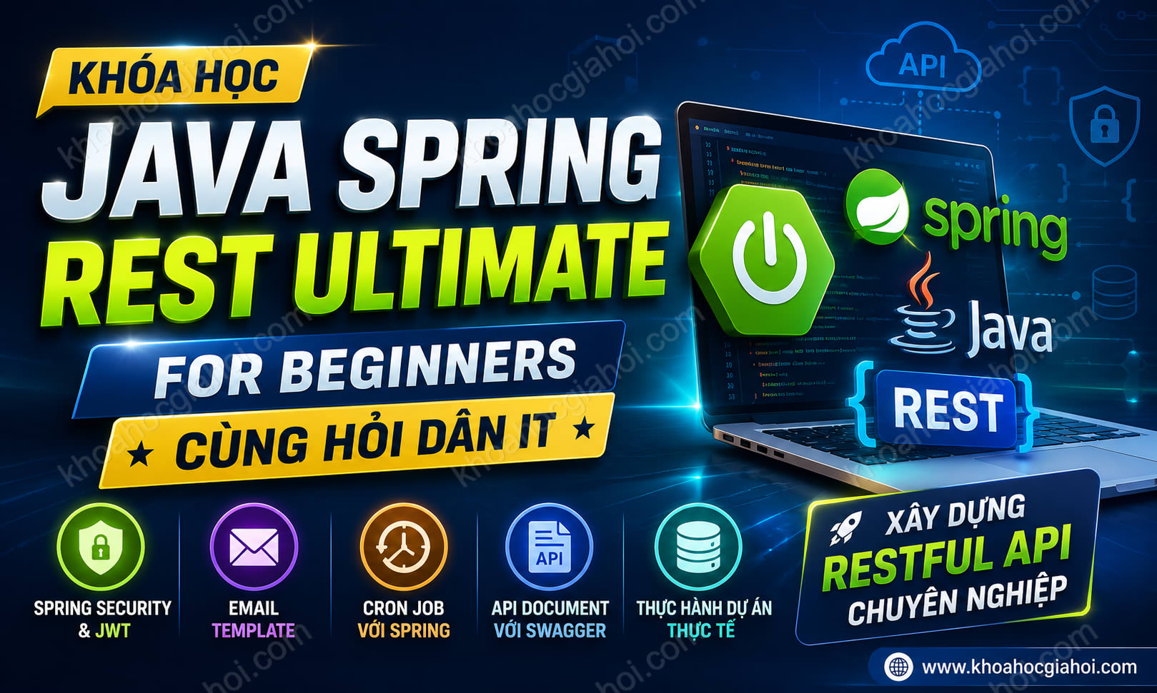 Khóa Học Java Spring Rest Ultimate For Beginners Cùng Hỏi Dân IT
