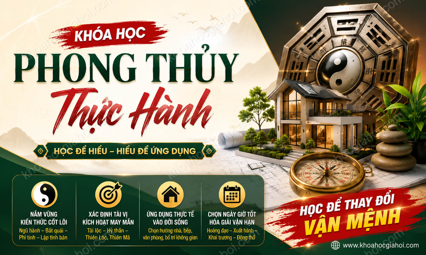 Khóa Học Phong Thủy Thực Hành