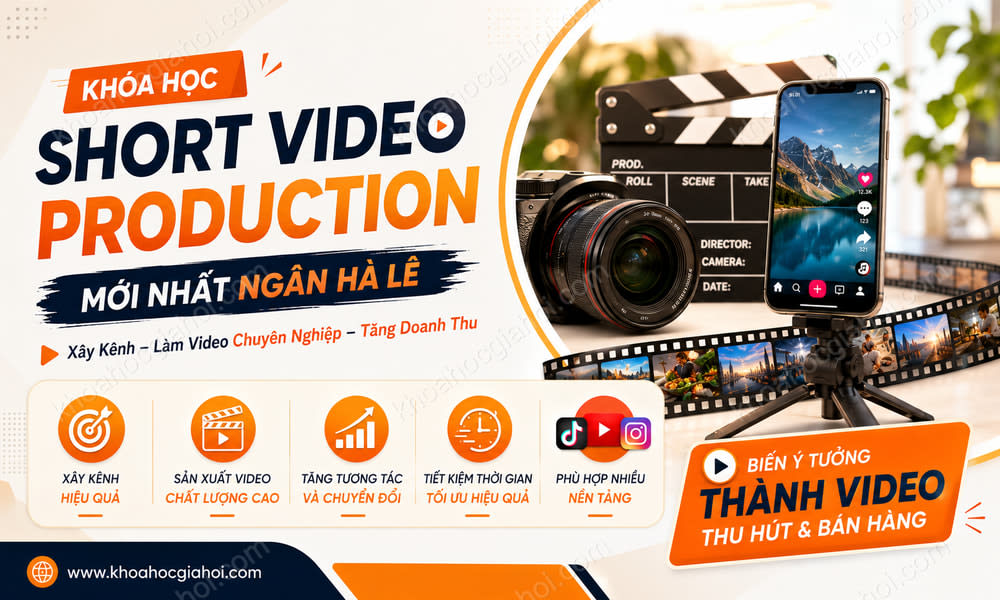 Khóa Học Short Video Production Mới Nhất Ngân Hà Lê