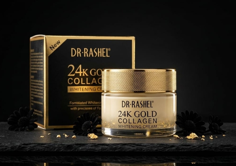 Dr Rashel 24k Gold Collagen Whitening Cream - View Details Dr Rashel 24k Gold Collagen Whitening Cream
