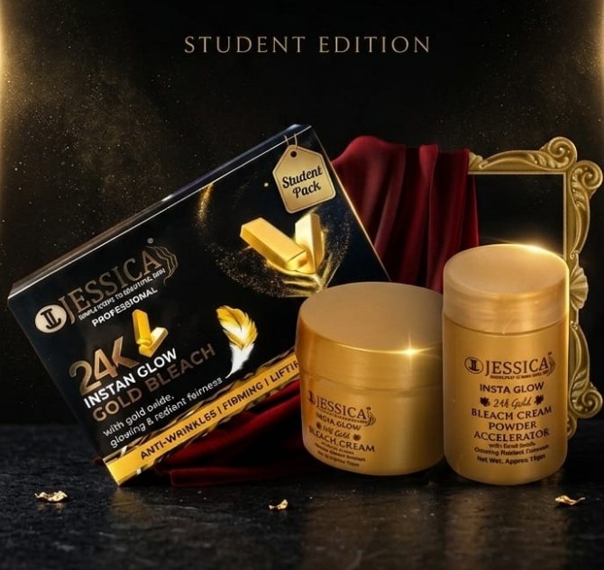 Jessica 24k Bleach Cream & Activator - View Details Jessica 24k Bleach Cream & Activator