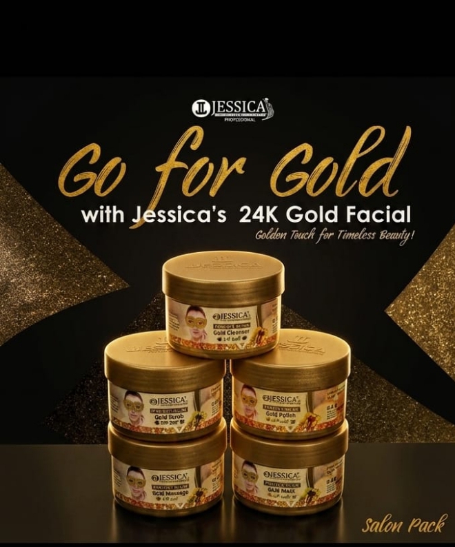 Jessica 24k Gold Facial Kit - View Details Jessica 24k Gold Facial Kit